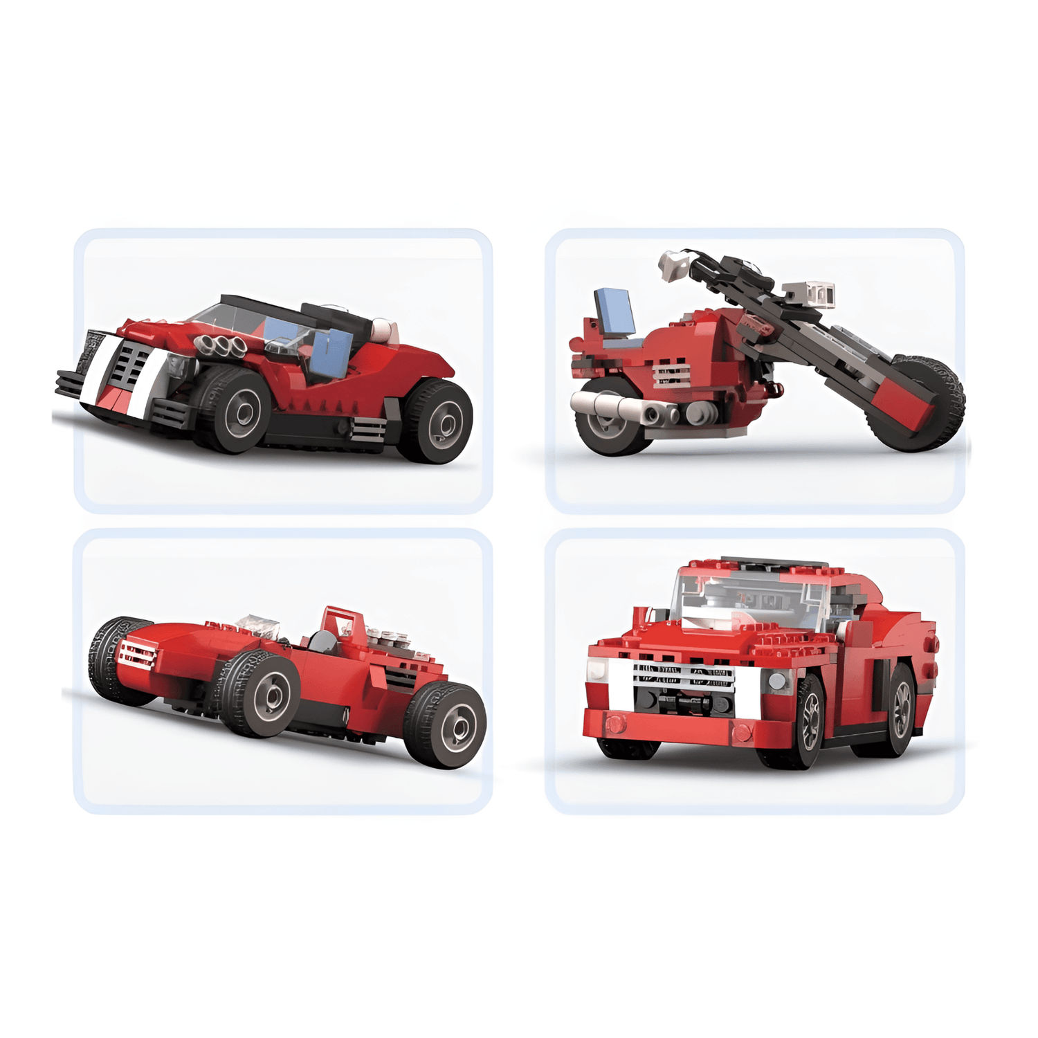 Architect Racing Sports Cars Building Blocks (278 Pcs) - KiddieWink - Gifts They'll Love
