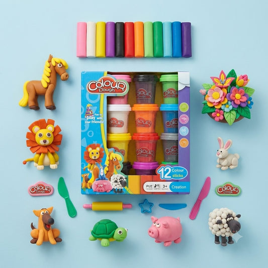 Creative Modeling Clay Color Dough Play Set