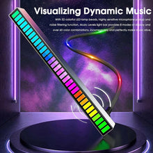 Multifunctional RGB Music Rhythm Level Indicator Bar Lights