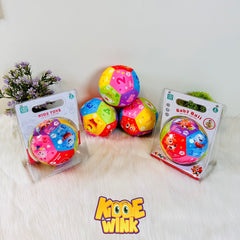 Colorful Soft Rattle Sensory Ball Toy - KiddieWink - Gifts They'll Love