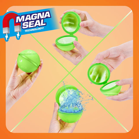 Reusable Water Splash Balloons (Pack Of 6)