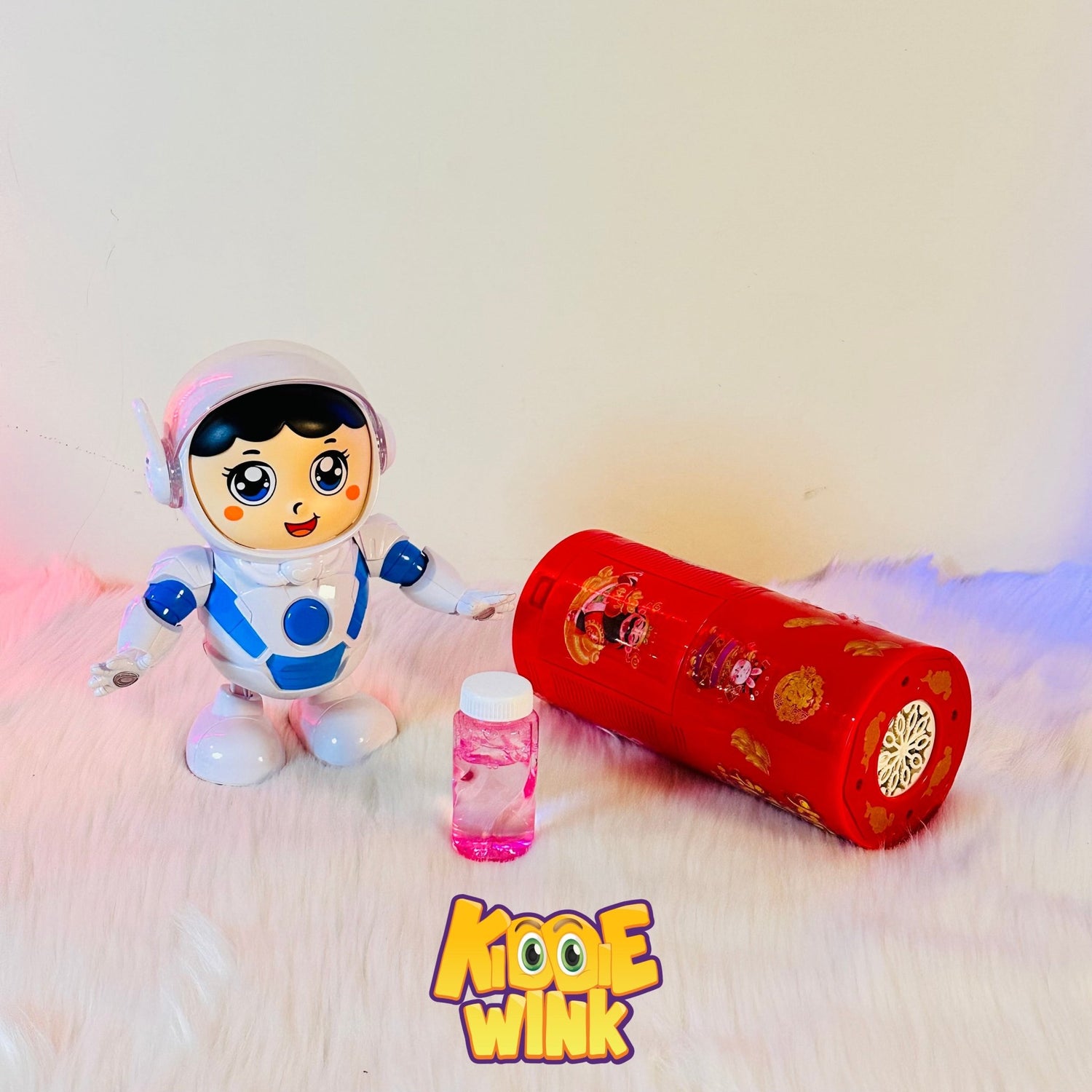 Dancing Astronaut Boy & Firework Bubble Machine Pack - KiddieWink - Gifts They'll Love