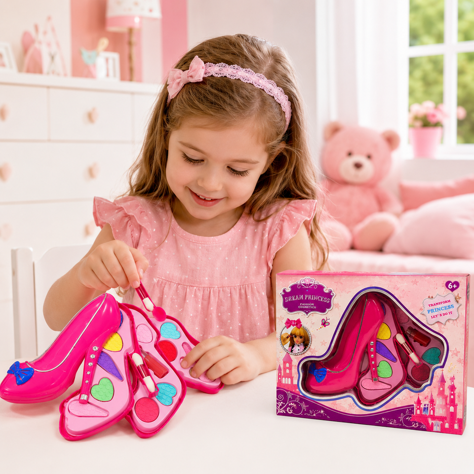 Dream Princess High Heel Makeup kit for Girls – image 3 – KiddieWink