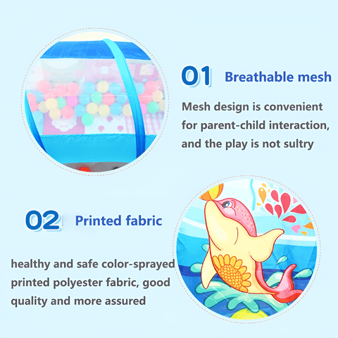 Ball Pool Tent & Tunnel House For Kids - KiddieWink - Gifts They'll Love