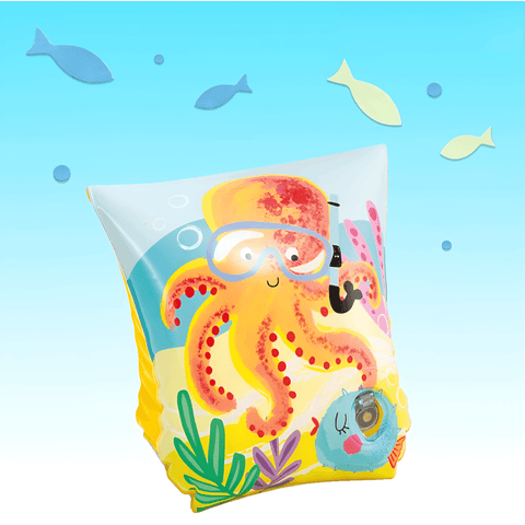 KiddieWink™ Inflatable Swimming Arm Bands (23cm x 15cm) For Kids - KiddieWink - Gifts They'll Love