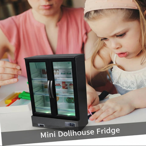 Mini Dollhouse Fridge – Realistic & Cute