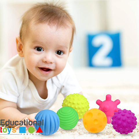 Baby Sensory Soft Squeeze Ball Set