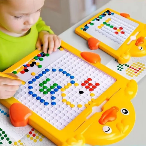 Cute Duck Montessori Magnetic Drawing Board Toy