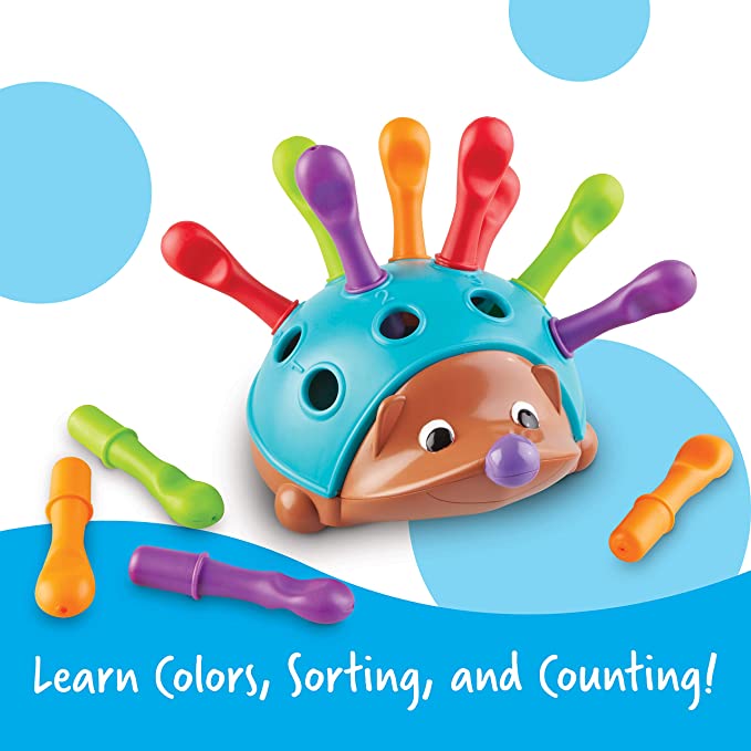 Montessori Hedgehog Colors & Numbers Sorter Toy - KiddieWink - Gifts They'll Love