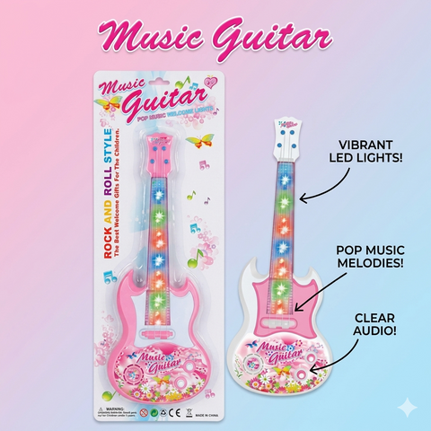 Rock & Roll Musical Guitar for Kids