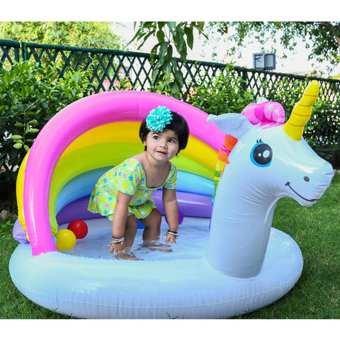 Unicorn Rainbow Cover Baby Pool