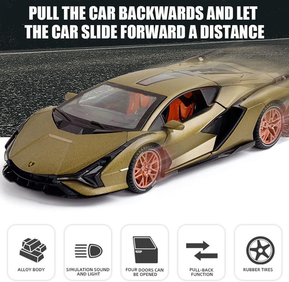 Diecast Model Lamborghini Sian FPK - KiddieWink - Gifts They'll Love