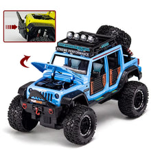 Diecast Model Jeep Wrangler Rubicon 1/24