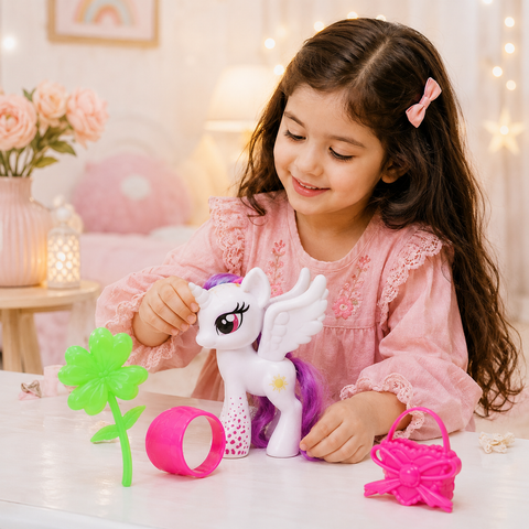 My Happy Horse Winged Unicorn Play Set