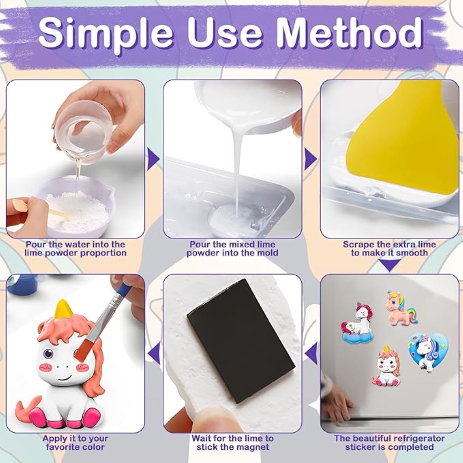 DIY Unicorn Mould & Paint Toy For Kids - KiddieWink - Gifts They'll Love