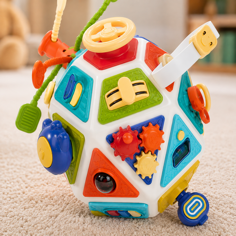 22-in-1 Baby Sensory & Learning Activity Cube