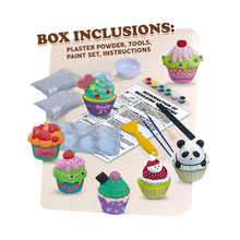 Mould & Paint Set – Dessert DIY Plaster Toys Kids