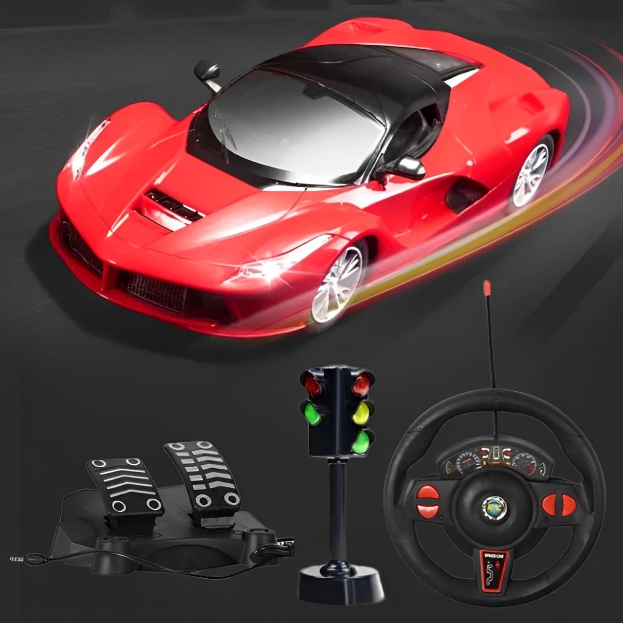 Pedal Steering Wheel Gravity Induction Drift RC Car - KiddieWink - Gifts They'll Love