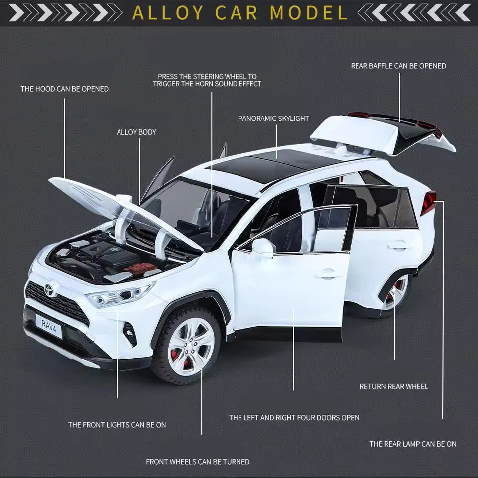 Diecast Model RC Toyota Rav4 1/24 - KiddieWink - Gifts They'll Love