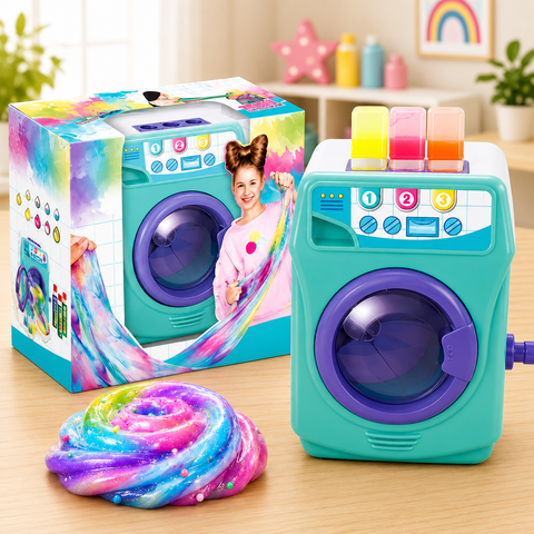 Creative Diy Tie Dye Slime Making Machine for Kids