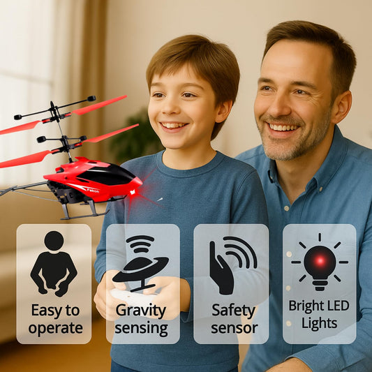 SkyRider™ RC Flying Helicopter Toy for Kids