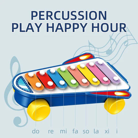 Happy Rocket Musical Piano Xylophone Toy