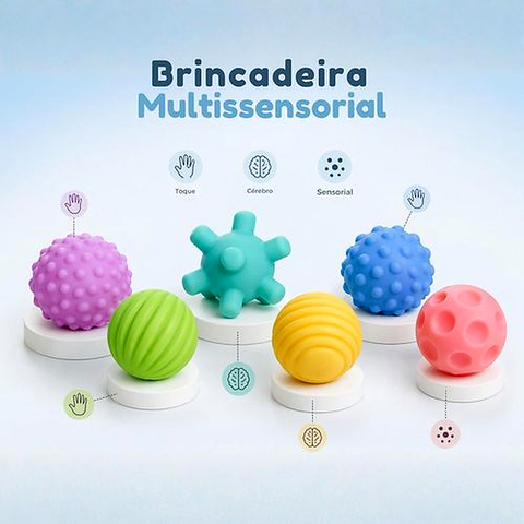 Baby Sensory Soft Squeeze Ball Set
