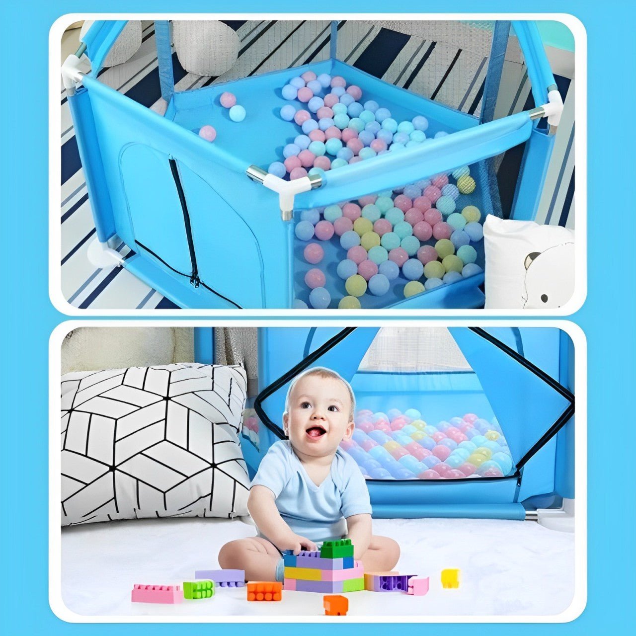 Adventure BasketBall Tent House - KiddieWink - Gifts They'll Love
