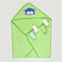 Ultra Soft Hooded Bath Towel Set For Toddlers
