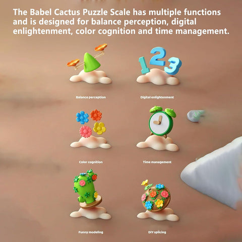 Carlos Pop & Count Learning Cactus Toy for Toddlers