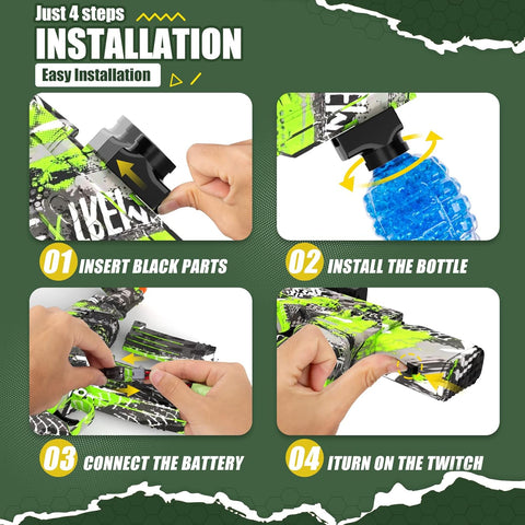 Gel Blaster AK 47 Electric Toy Gun - KiddieWink - Gifts They'll Love