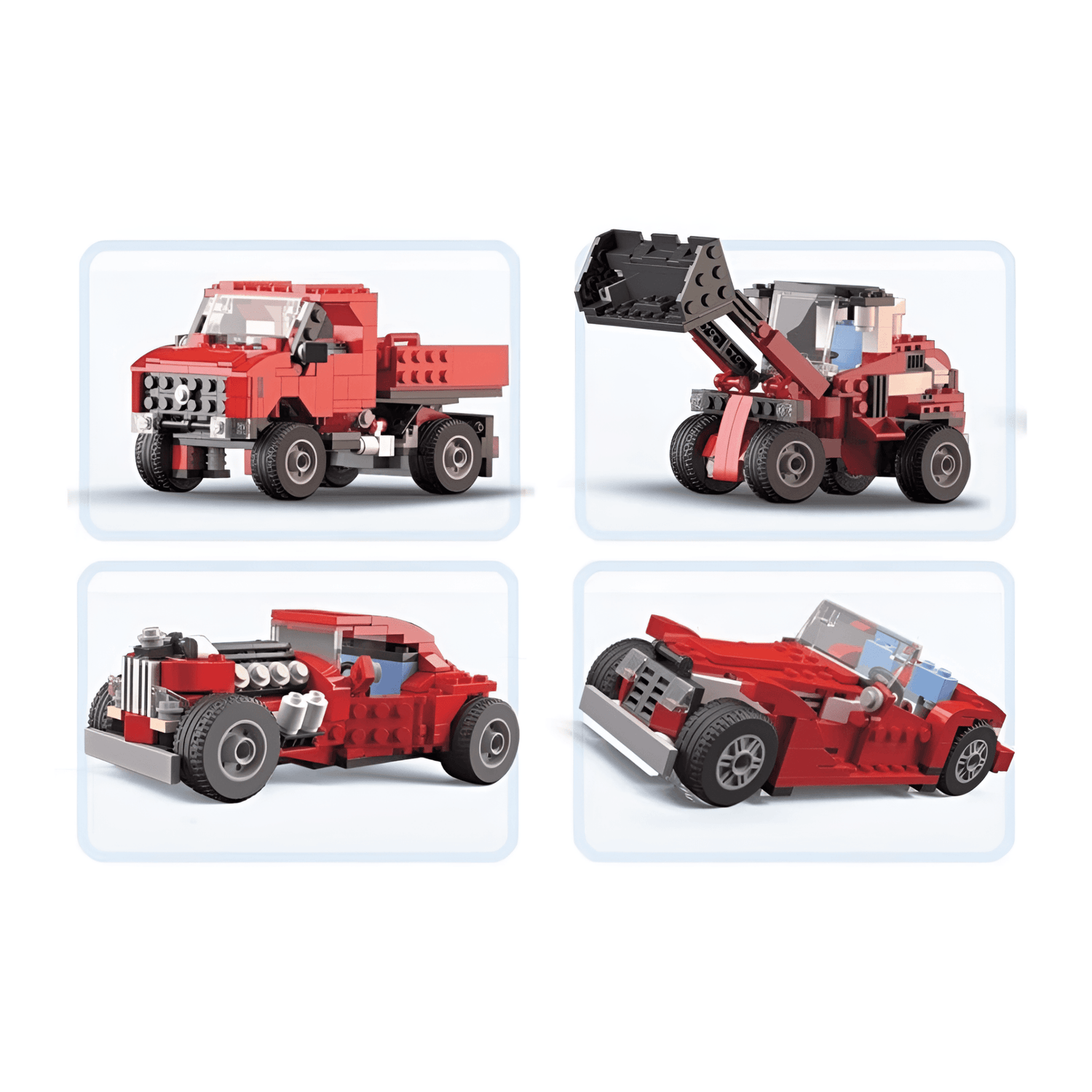 Architect Racing Sports Cars Building Blocks (278 Pcs) - KiddieWink - Gifts They'll Love