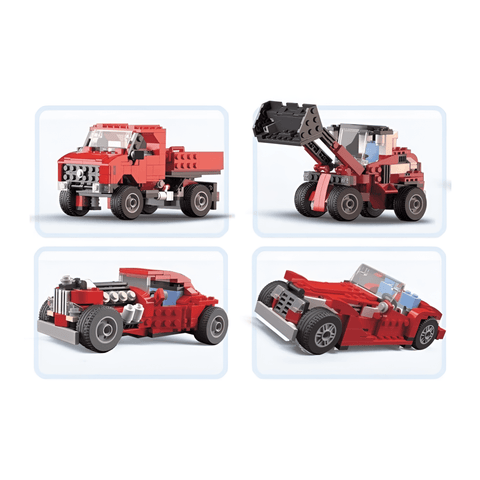 Architect Racing Sports Cars Building Blocks (278 Pcs) - KiddieWink - Gifts They'll Love