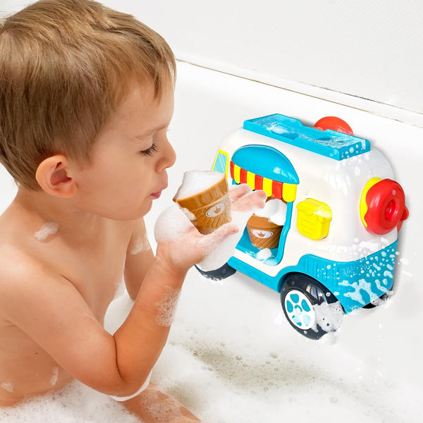 Funny Baby Bus Bubble Bath Toy