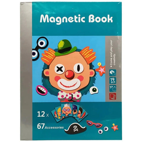 Magnetic Role Transformation Puzzle Book