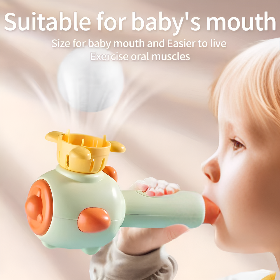 3 in 1 Breathing Exercise Ball Blower Toy For Kids – image 2 – KiddieWink