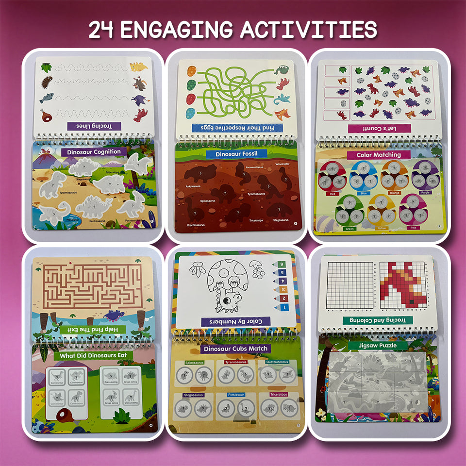 Interactive Busy Book For Kids – image 4 – KiddieWink
