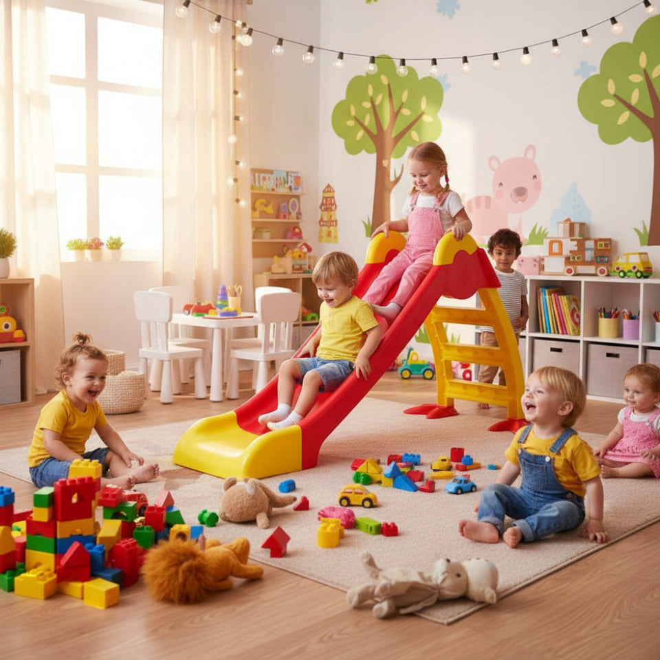 3-Step Toddler Slide – Play, Climb – image 2 – KiddieWink