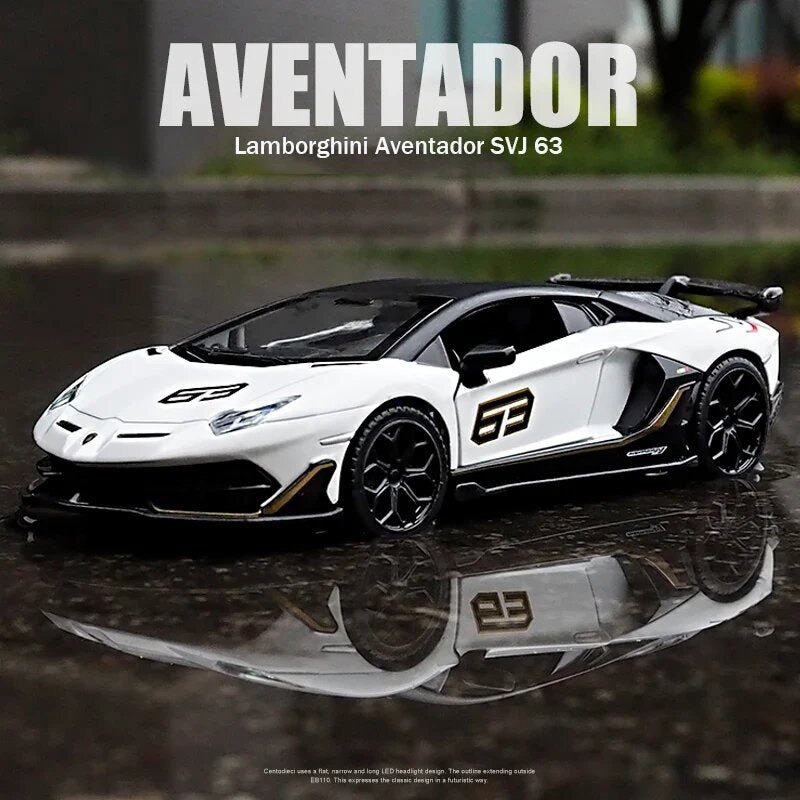 Diecast Model Officially Licensed Lamborghini Aventador 1/24 - KiddieWink - Gifts They'll Love