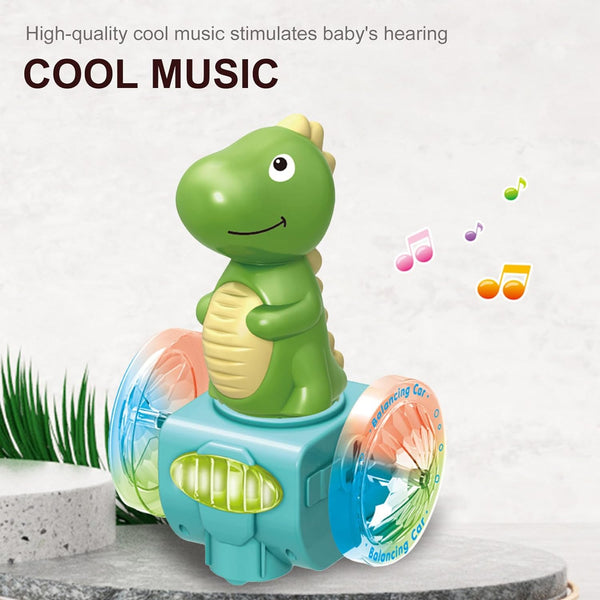 Lightning & Musical Electronic Dinosaur Crawling Toy