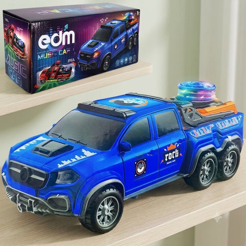 Musical 360 Degree Rotating Car For Kids