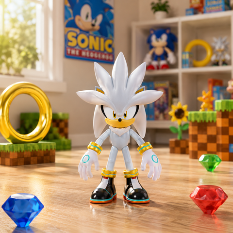 Interactive Sonic Action Figure Set For Kids