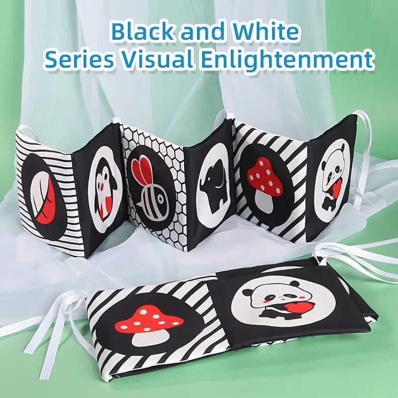 Cute Panda Sensory Soft Cloth Book For Babies - KiddieWink - Gifts They'll Love