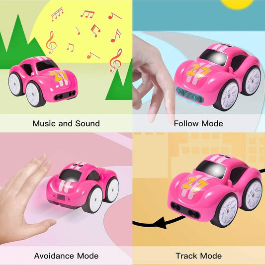 Mini Cartoon RC Stunt Car For Kids