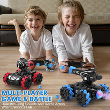 360° Rotating RC Spray Water Bomb Tank For Kids