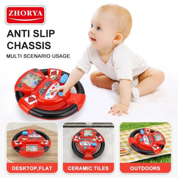 Musical Steering Wheel For Kids