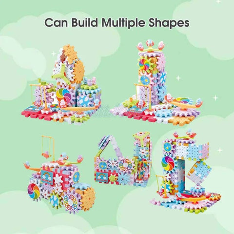 Electric Gear Building Blocks Toy For Kids - KiddieWink - Gifts They'll Love