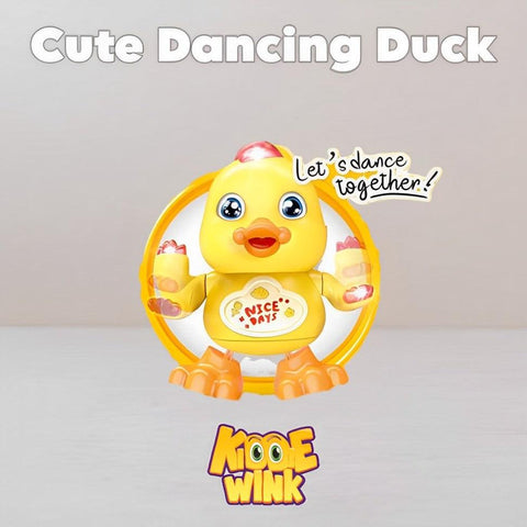 Lightning & Musical Cute Dancing Duck Toy For Kids - KiddieWink - Gifts They'll Love