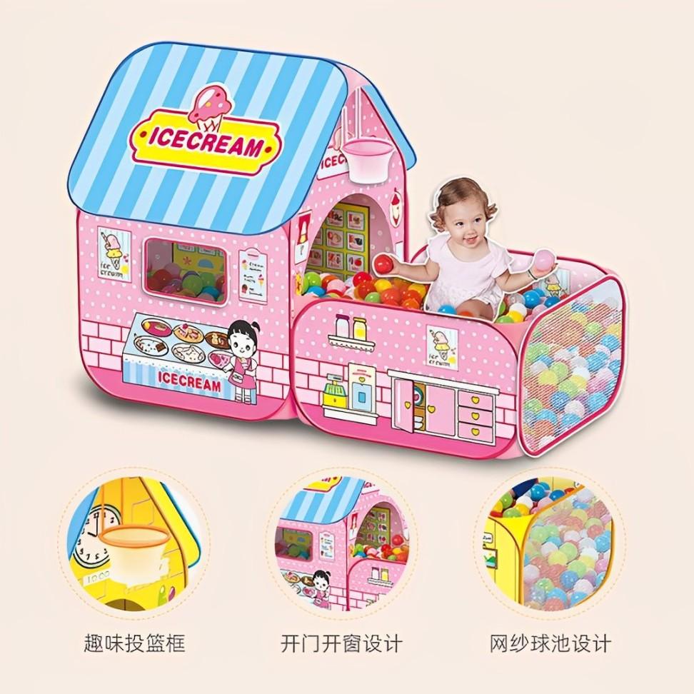 Popup Ice Cream Kids Tent House - KiddieWink - Gifts They'll Love