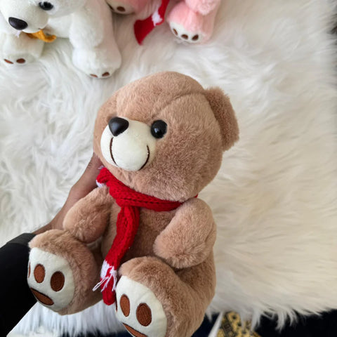 Cute & Soft Muffler Teddy Bear Plush Toy